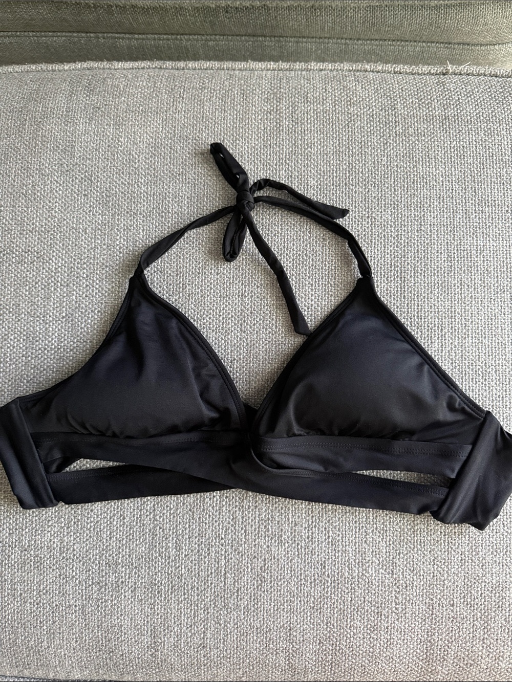 Kona Sol Black Triangle Bikini Top